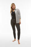 N.O.W® Faux Leather - High Waisted - Full Length - Black 4
