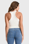 Ribbed Tank Top - Cream 3