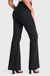 WR.UP® Denim - High Waisted - Super Flare - Black + Black Stitching 1