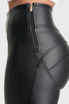 WR.UP® Faux Leather - Super High Waisted - Super Flare - Black 8