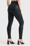 WR.UP® Panther Print - Super High Waisted - Full Length - Black 1