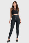 WR.UP® Metallic Lurex - Super High Waisted - Full Length - Midnight Black 6