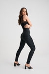WR.UP® Metallic Lurex - Super High Waisted - Full Length - Midnight Black 7