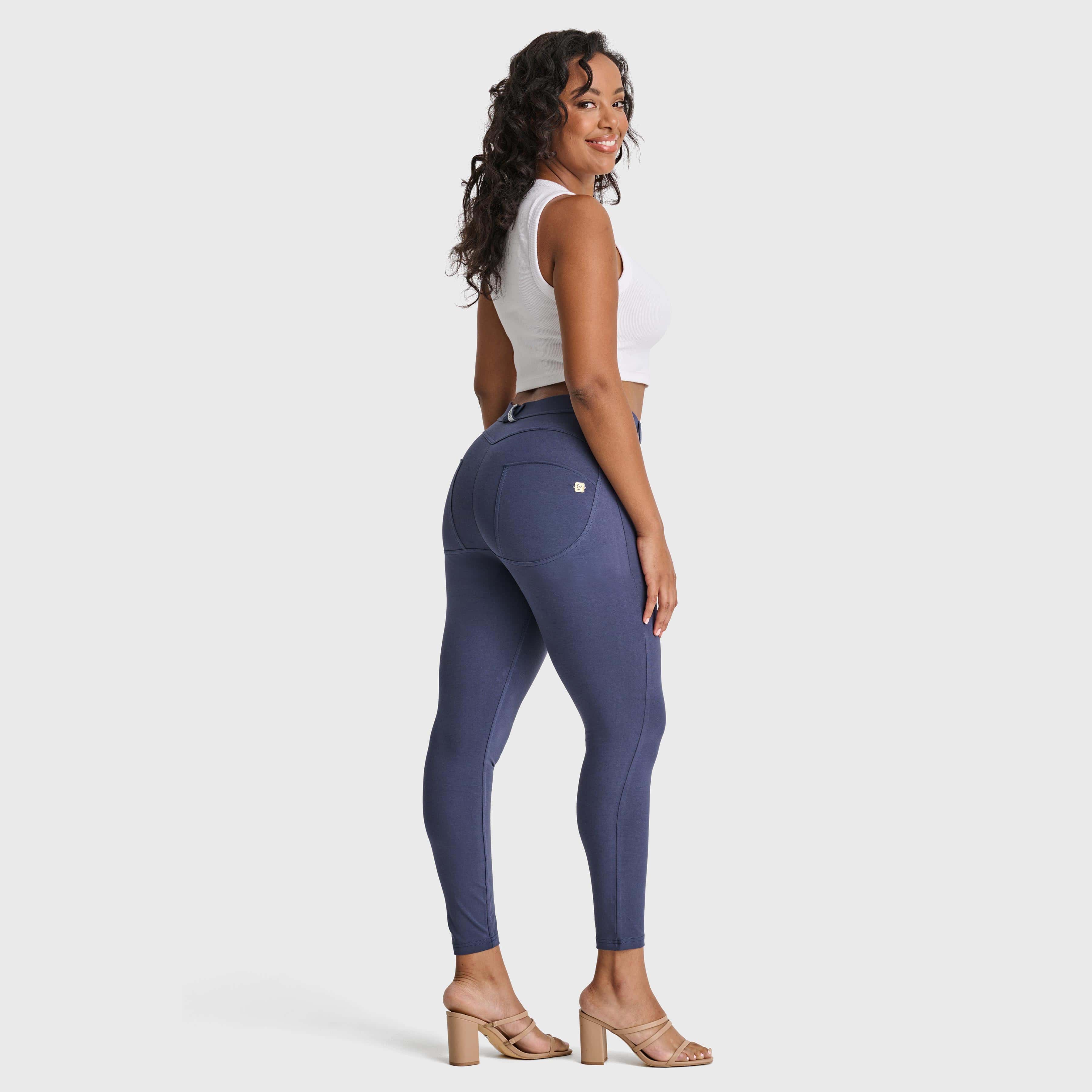 WR.UP® Curvy Fashion - High Waisted - Full Length - Indigo Blue 1