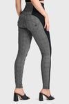 WR.UP® Mosaic Weave Fashion - Super High Waisted - Full Length - Grey 1
