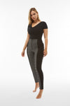 WR.UP® Mosaic Weave Fashion - Super High Waisted - Full Length - Grey 8