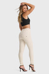 WR.UP® Snug Jeans - High Waisted - Full Length - Ivory 6