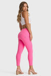 WR.UP® Snug Jeans - High Waisted - 7/8 Length - Candy Pink 1