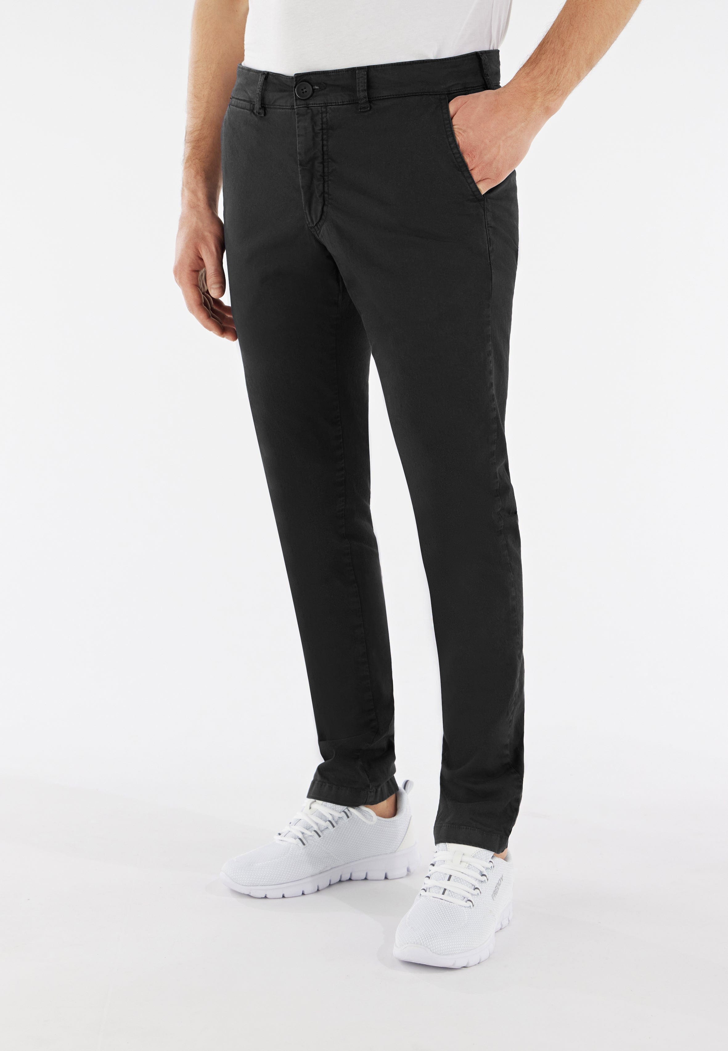 Men's Chino Pants - Black 1