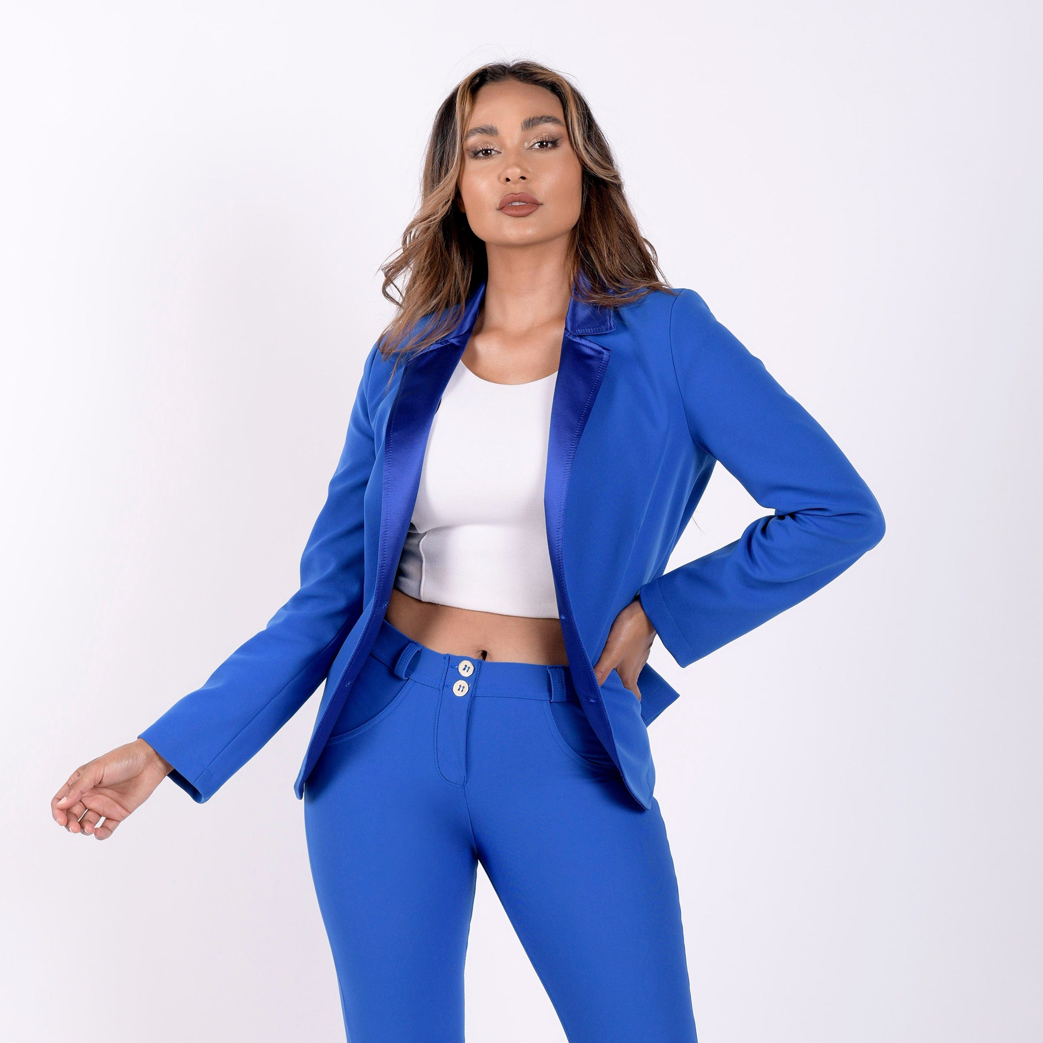 Made In Italy Suit Blazer - Blue 1