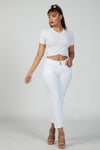 N.O.W® Denim - High Waisted - Kick Flare - White 9