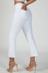 N.O.W® Denim - High Waisted - Kick Flare - White 12