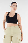 Crop Top - Black 2