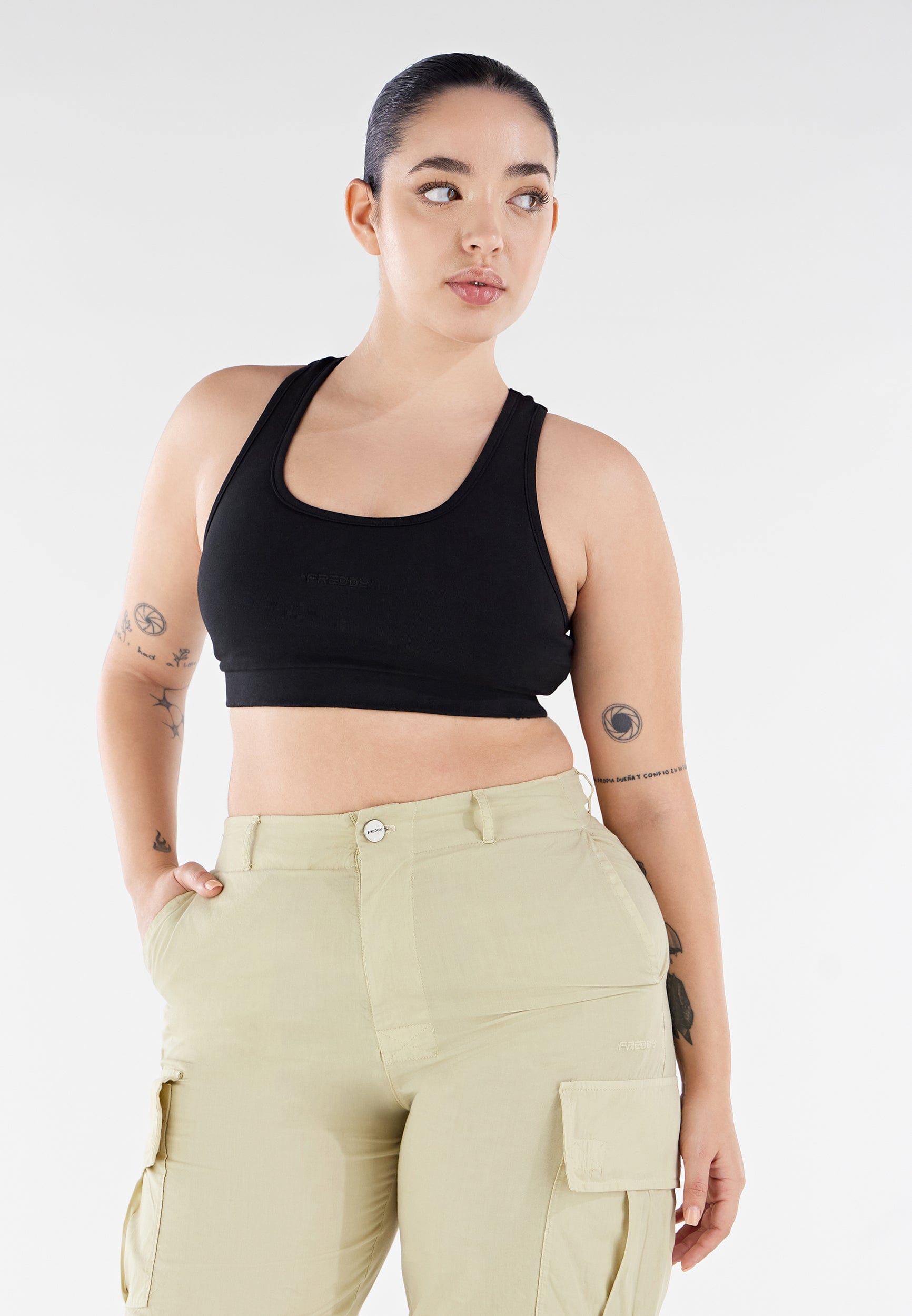 Crop Top - Black 2