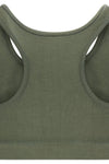 Crop Top - Military Green 7
