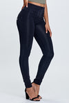 WR.UP® Denim - High Waisted - Full Length - Black + Black Stitching 6