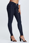 WR.UP® Denim - Mid Rise - Full Length - Black + Black Stitching 4