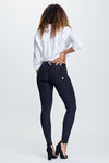 WR.UP® Denim - Mid Rise - Full Length - Black + Black Stitching 5