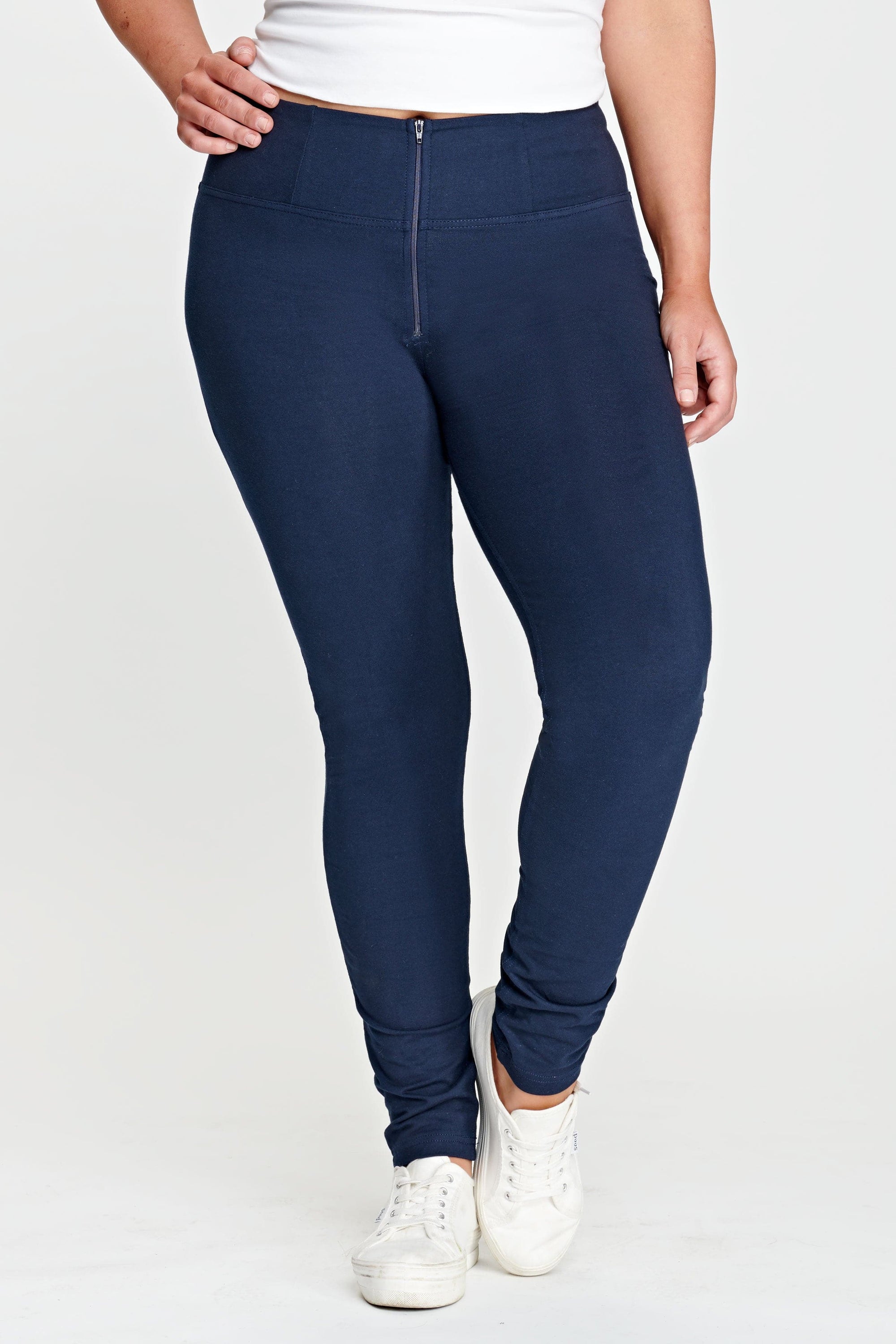 WR.UP® Fashion - High Waisted - Full Length - Navy Blue 9