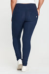 WR.UP® Fashion - High Waisted - Full Length - Navy Blue 12