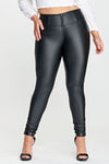 WR.UP® Faux Leather - High Waisted - Full Length  - Black 8