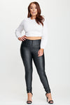 WR.UP® Faux Leather - High Waisted - Full Length  - Black 12