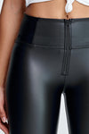 WR.UP® Faux Leather - High Waisted - 7/8 Length - Black 8