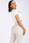 WR.UP® Fashion - High Waisted - 7/8 Length - Champagne 4