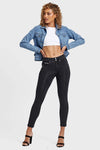 Denim Jacket - Light Blue + Yellow Stitching 3