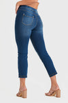 N.O.W® Denim Limited Edition - High Waisted - Kick Flare - Blue + Yellow Stitching 6