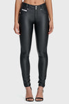 N.O.W® Faux Leather - High Waisted - Full Length - Black 7