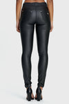 N.O.W® Faux Leather - High Waisted - Full Length - Black 8