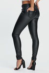 N.O.W® Faux Leather - High Waisted - Full Length - Black 9