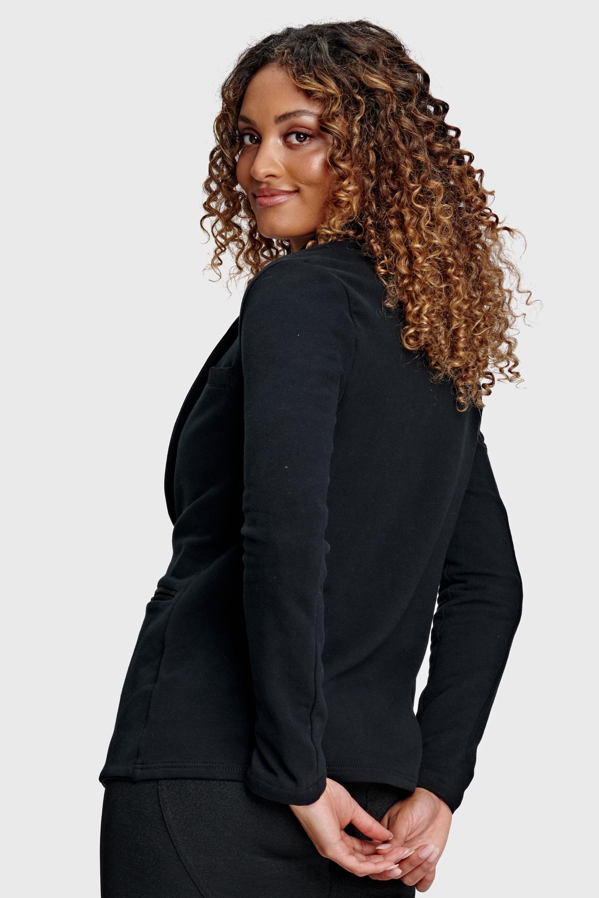Blazer - Metallic Black Lurex 5