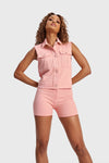 Pastel Vest - Pink 5