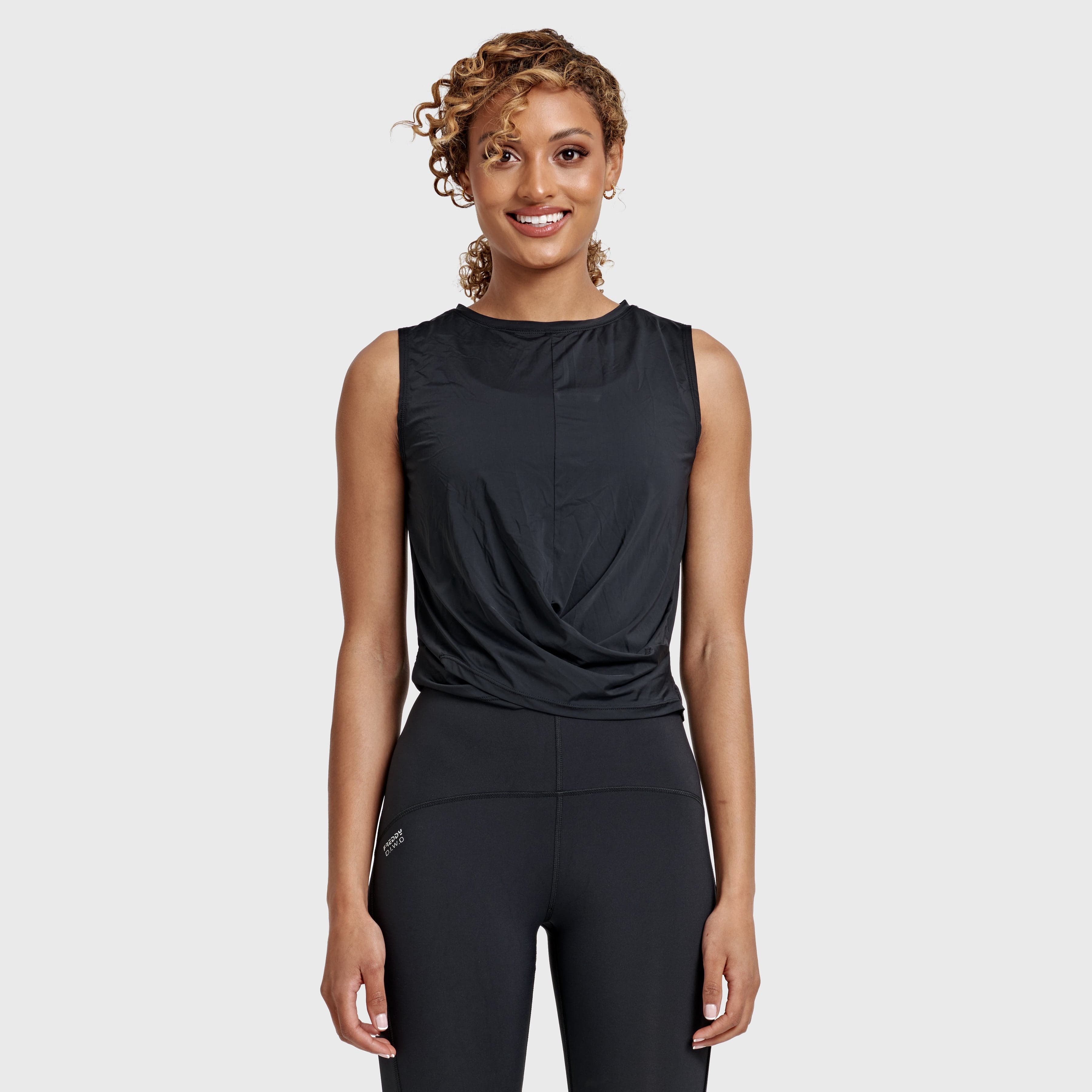 Crossover Top - Black 1
