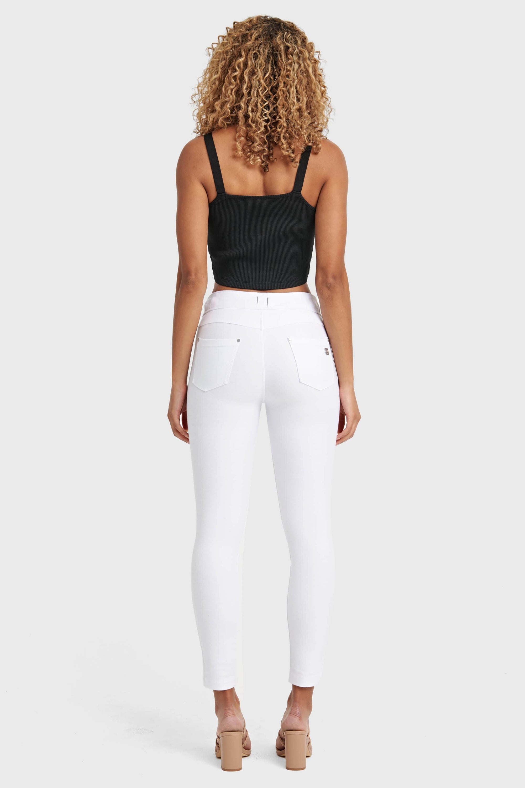 Cotton Ribbed Cami - Black 4