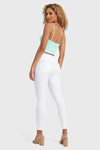 Cotton Ribbed Crop - Aqua 3