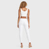 Cropped Tank Top - White 4