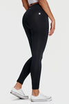 Superfit - High Waisted - 7/8 Length - Black 5