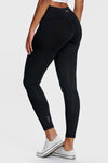 Superfit - High Waisted - 7/8 Length - Black 3