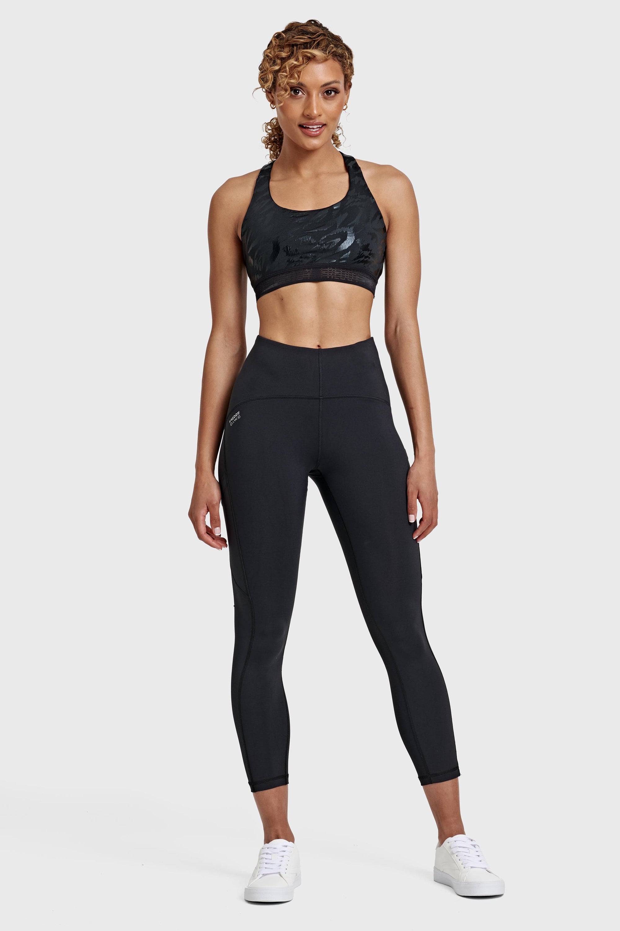 Superfit Diwo With Pockets - High Waisted - 7/8 Length - Black 10