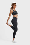Superfit Diwo With Pockets - High Waisted - 7/8 Length - Black 7