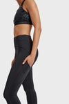 Superfit Diwo With Pockets - High Waisted - 7/8 Length - Black 9