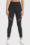 Superfit Diwo Pro With Mesh Detailing - High Waisted - 7/8 Length - Black 9