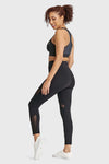 Superfit Diwo Pro With Mesh Detailing - High Waisted - 7/8 Length - Black 4