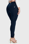 WR.UP® Curvy Fashion - High Waisted - Full Length - Navy Blue 6