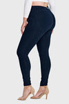WR.UP® Curvy Fashion - High Waisted - Full Length - Navy Blue 8