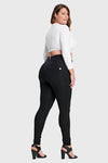WR.UP® Curvy Fashion - High Waisted - Full Length - Black 6