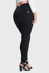 WR.UP® Curvy Fashion - High Waisted - Full Length - Black 7